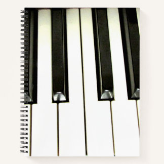 Carnet Piano Keys
