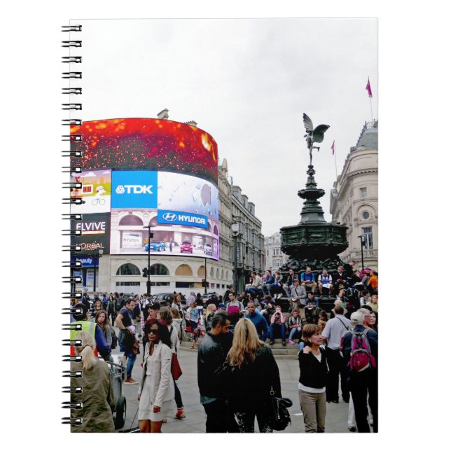 Carnet Piccadilly Circus - Photo professionnelle (Devant)
