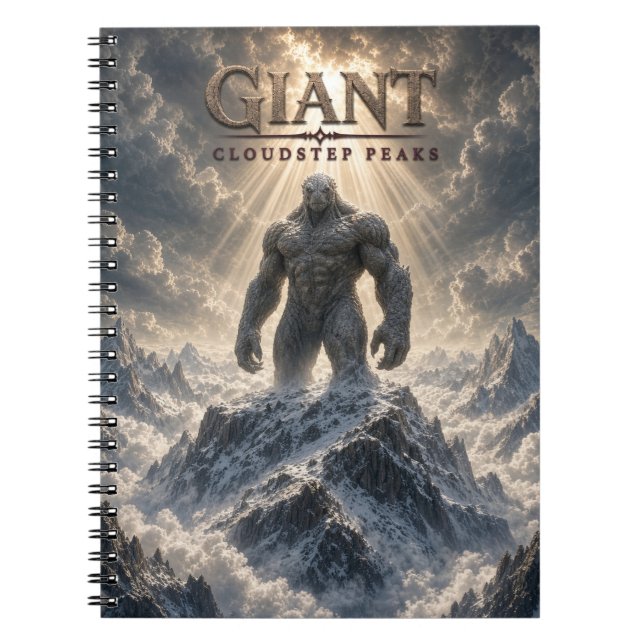 Carnet Pics Géants de Cloudstep Sombre Cinéma (Devant)