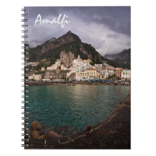 Carnet Picturesque Amalfi Coast Italy Seaside Town