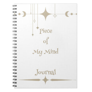 Carnet Pièce de mon esprit