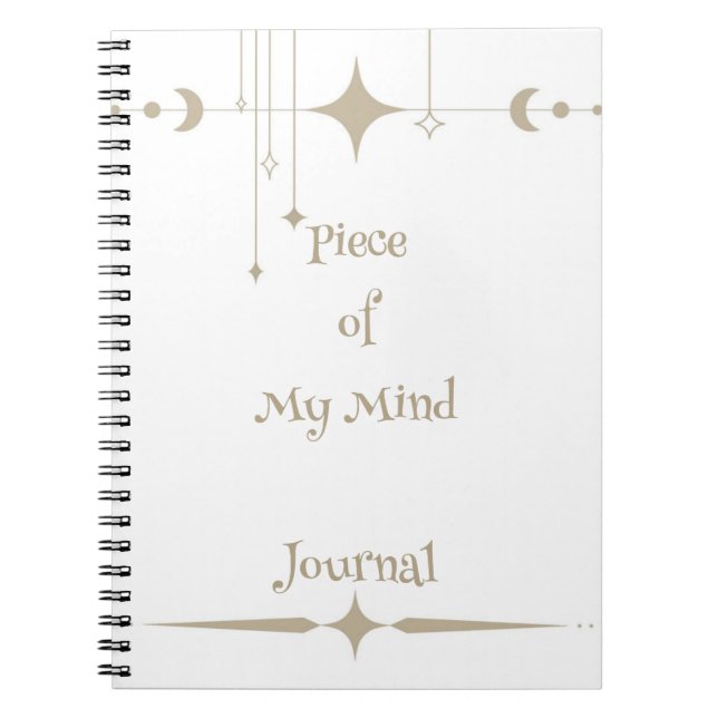 Carnet Pièce de mon esprit (Devant)