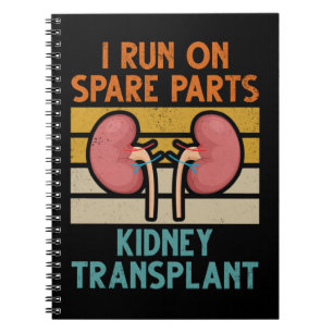 Carnet Pièces de rechange pour la transplantation vintag
