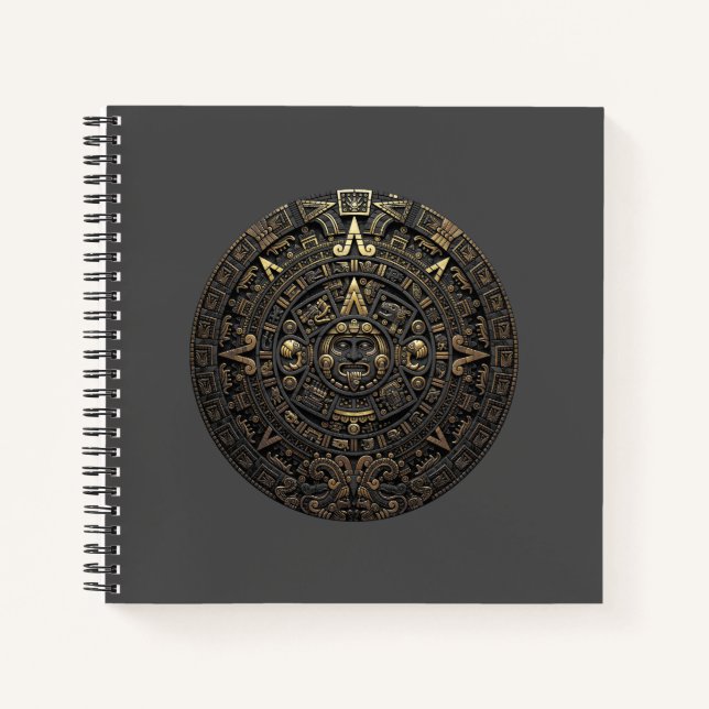 Carnet Piedra del Sol Azteca (Devant)