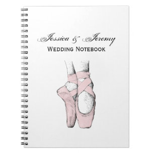 Carnet Pieds de Ballerine sur Pointe #1 Rose Clair
