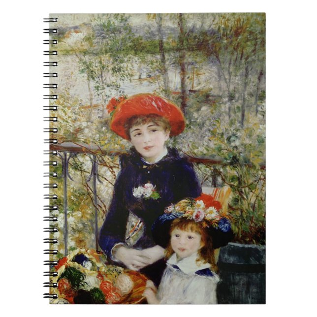 Carnet Pierre A Renoir | Deux Soeurs, ou Sur La Terrasse (Devant)