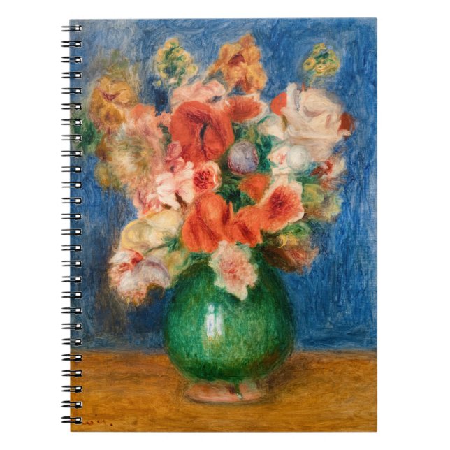 Carnet Pierre-Auguste Renoir - Bouquet (Devant)