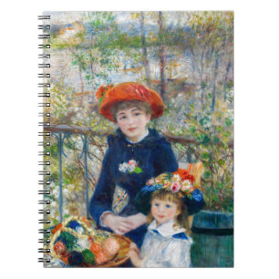 Carnet Pierre-Auguste Renoir - Deux sœurs sur la Terrasse