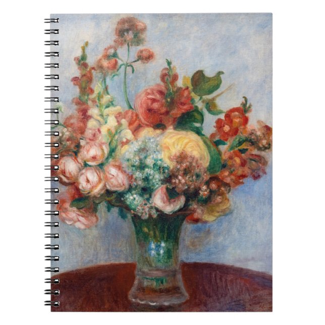 Carnet Pierre-Auguste Renoir - Fleurs dans un Vase (Devant)