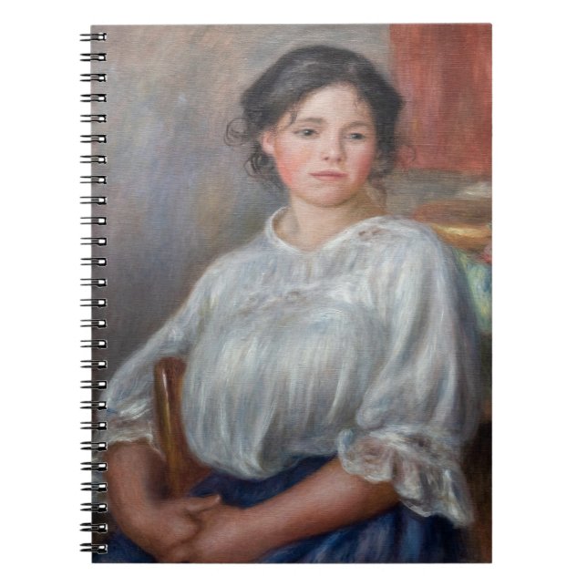 Carnet Pierre-Auguste Renoir - Jeune Femme Assise (Devant)