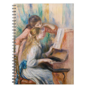 Carnet Pierre Auguste Renoir - Jeunes filles au piano