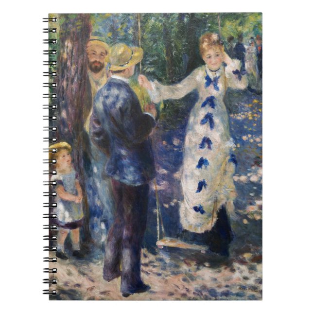 Carnet Pierre-Auguste Renoir - La balançoire (Devant)