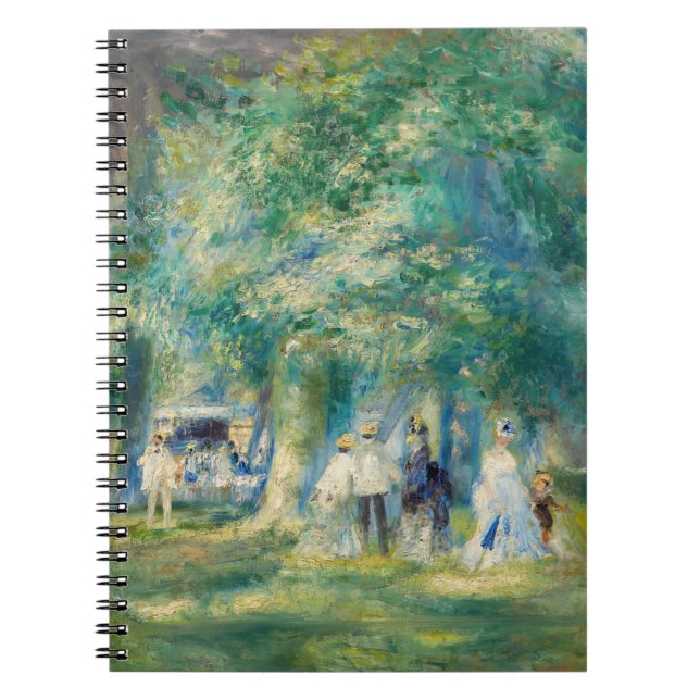 Carnet Pierre-Auguste Renoir - La fête à Saint-Cloud (Devant)
