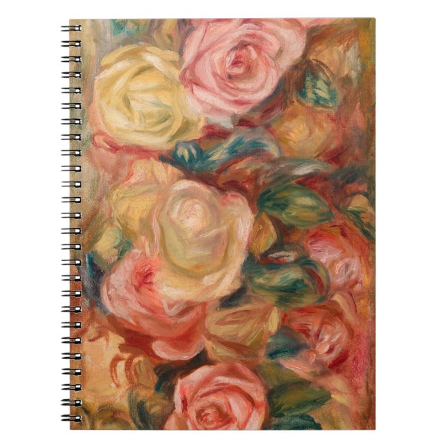 Carnet Pierre-Auguste Renoir - Roses (Devant)