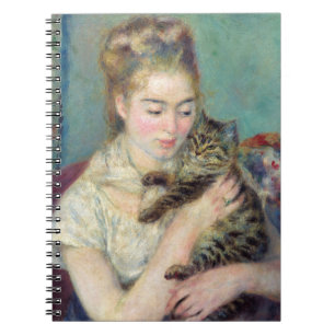 Carnet Pierre-Auguste Renoir - Woman with a Cat