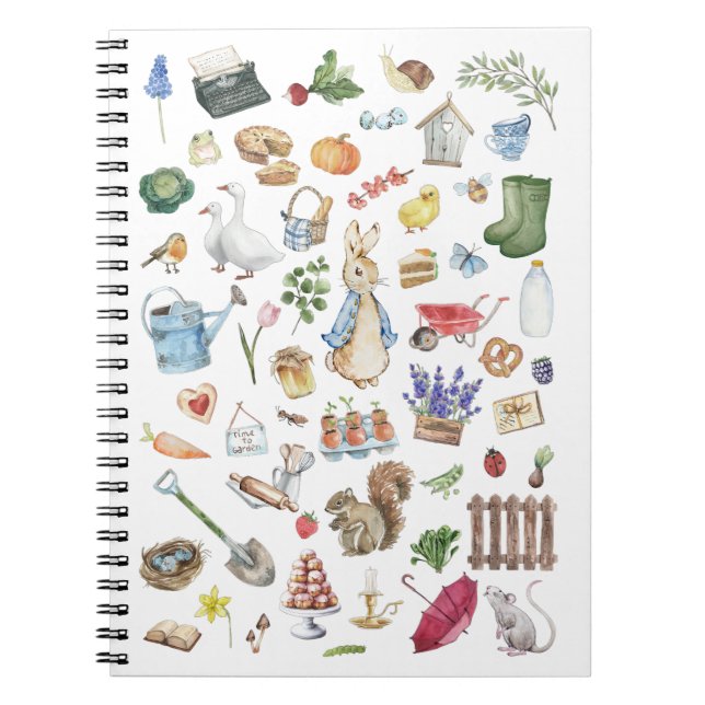 Carnet Pierre le lapin (Devant)