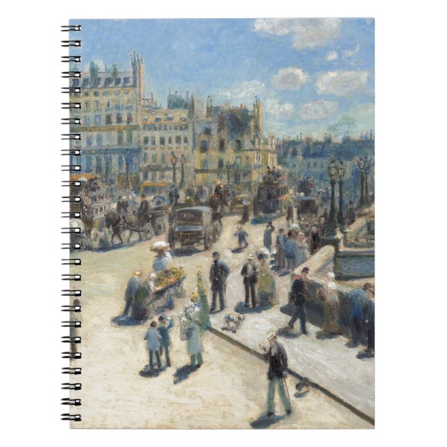 Carnet Pierre un Renoir | Pont Neuf, Paris (Devant)