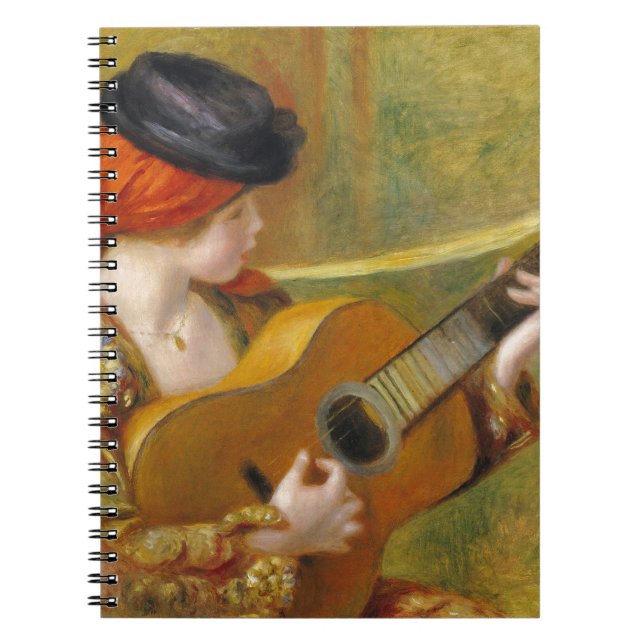 Carnet Pierre une jeune femme espagnole de Renoir | avec (Devant)