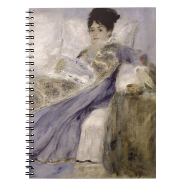 Carnet Pierre une Madame Monet de Renoir | sur un sofa (Devant)