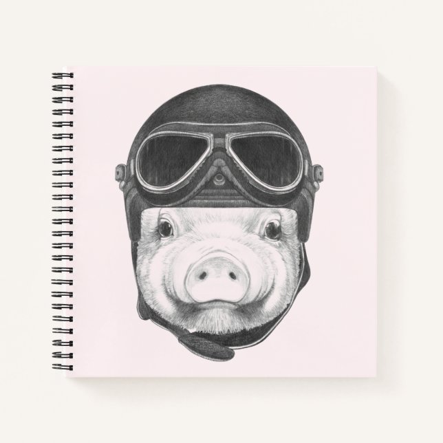 Carnet Pig Daredevil (Devant)