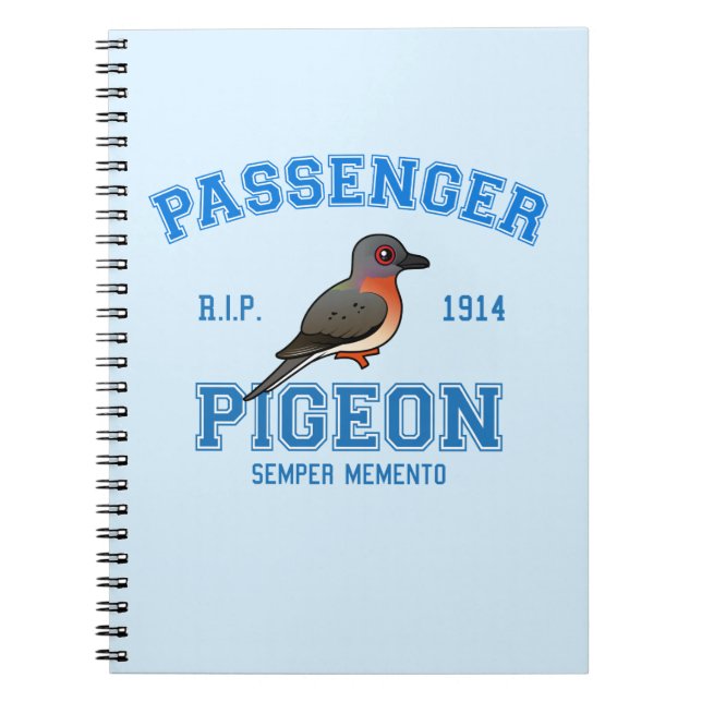 Carnet Pigeon de passager d'équipe (Devant)