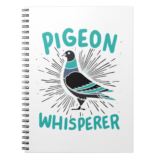 Carnet Pigeon Whisperer (Devant)