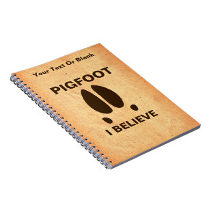 Carnet Pigfoot - Je crois