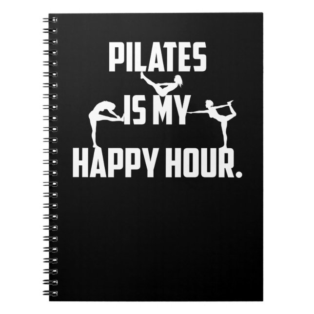Carnet Pilates est mon happy hour (Devant)