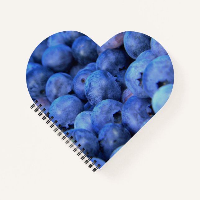 Carnet pile de bleuets (Devant)