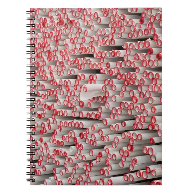 Carnet Pile de papiers roulés (Devant)