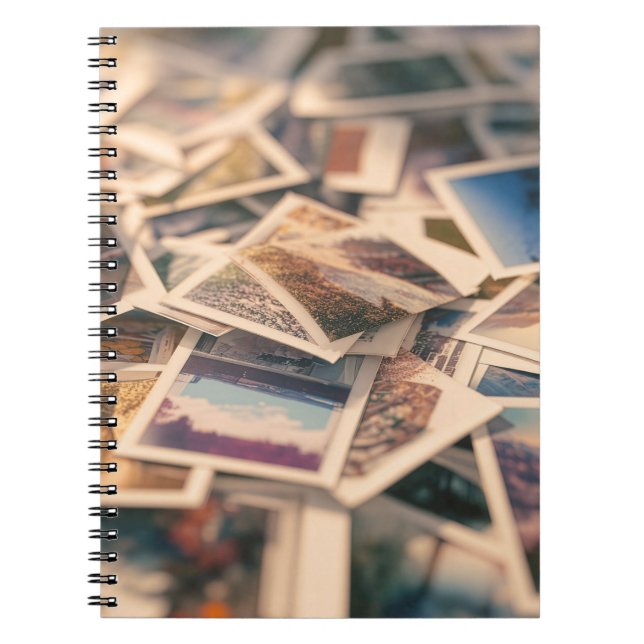 Carnet Pile de photographies Vintages (Devant)