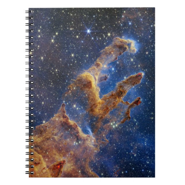 Carnet Piliers de création Aigle Nebula Webb Telescope (Devant)
