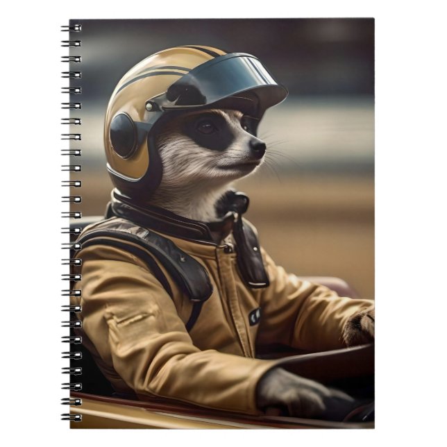 Carnet Pilote de voiture de course professionnelle Meerka (Devant)