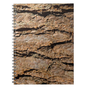 Carnet Pine Tree Bark