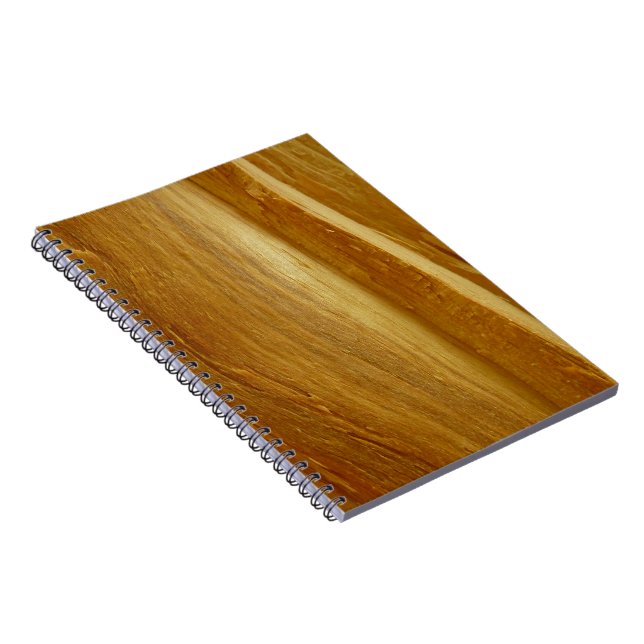 Carnet Pine Wood II Faux Texture en bois (Côté Droit)