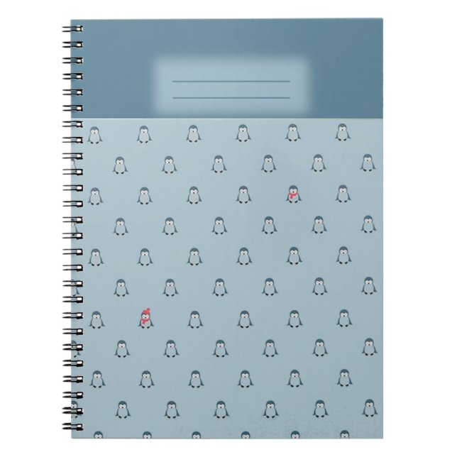 Carnet Pingouin (Devant)
