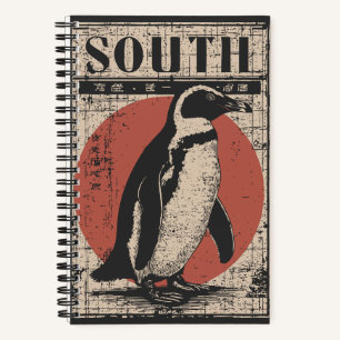Carnet Pingouin avec Southern Sun et Ice Map