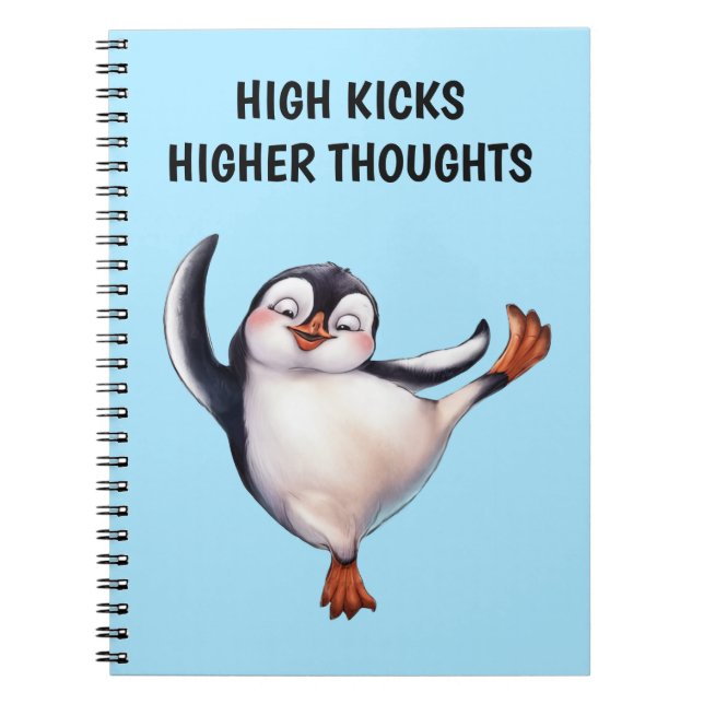 Carnet Pingouin dansant (Devant)