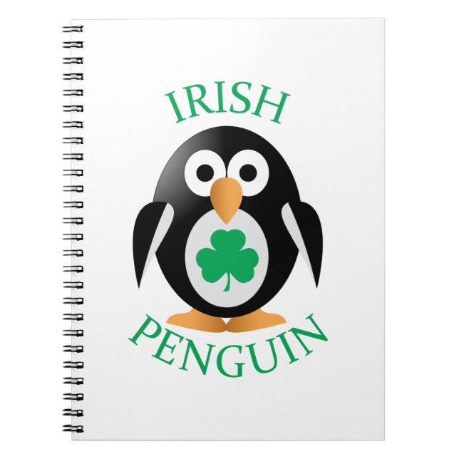 Carnet Pingouin irlandais (Devant)