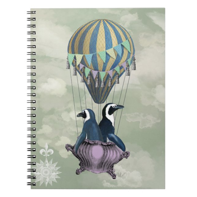 Carnet Pingouins volants 2 (Devant)