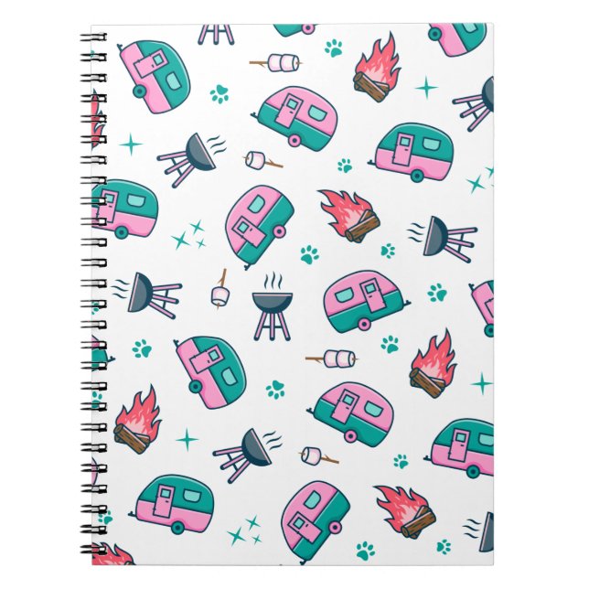 Carnet Pink Caravan Adventure (Devant)