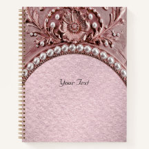 Pink Flower Notebook