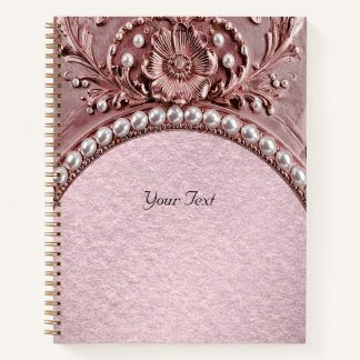Carnet Pink Flower Notebook