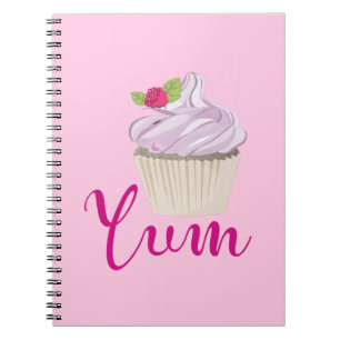 Carnet Pink Frosted Cupcake Yum!