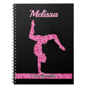 Carnet Pink Gymnastique Fille Éperche Balancier