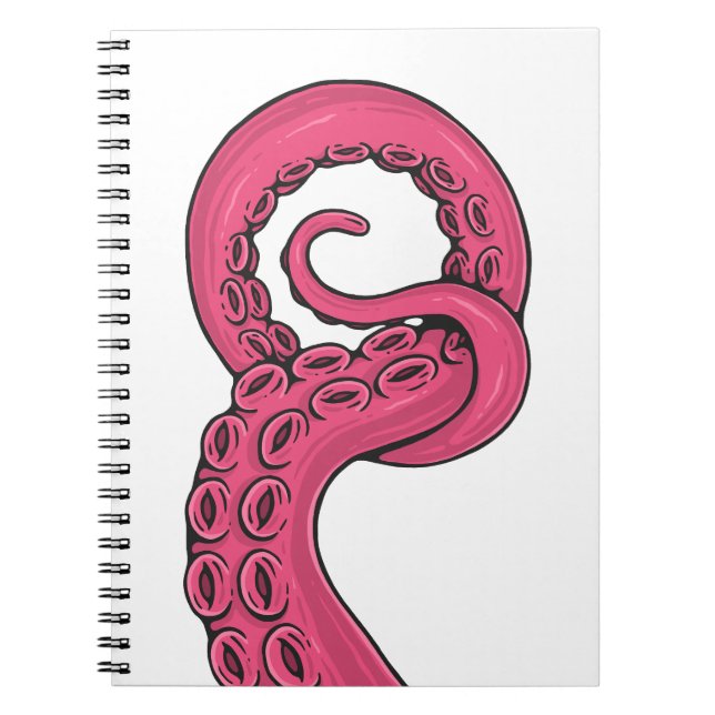 Carnet Pink Tentacle (Devant)