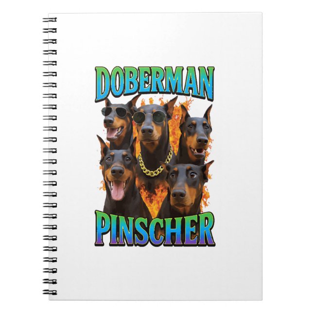 Carnet Pinscher Dobermann  (Devant)