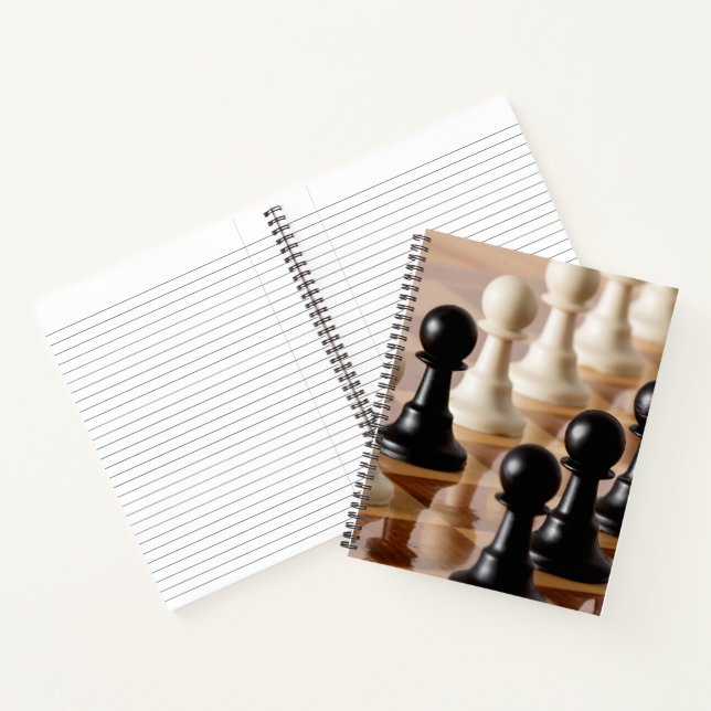 Carnet Pions sur l'échiquier (Intérieur)