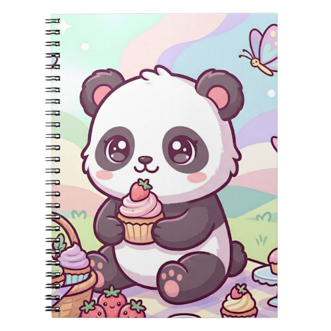 Carnet Pique-nique du petit panda (Devant)