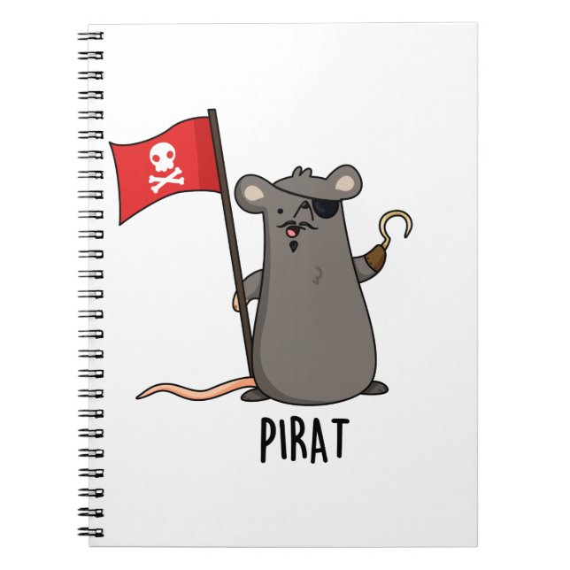 Carnet Pirat Funny Pirate Pirate (Devant)